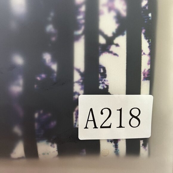 NWOT ALEXANDER WANG Silk Scoop Neck/Hem Tank Sleeveless Blouse Abstract Stripe 2 - Picture 9 of 9